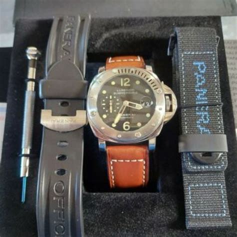 Panerai Luminor Submersible Pam01024 Full Set 3 Straps 00024 